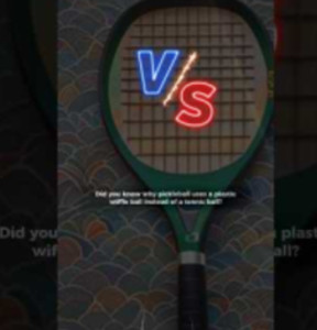 Did You Know Why Pickleball Was Played With a Wiffle Ball? #shorts #pick...