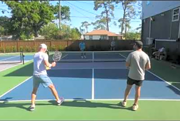 PIckleball! Lonesome Dove Finals. John Michael vs Duane Rashid. Can Michael go undefeated today?