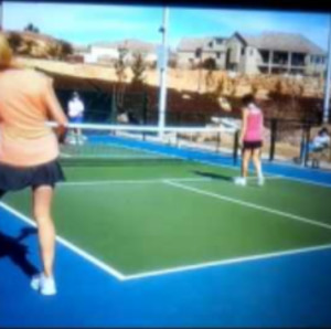 Dhp pickleball Rock N Roll Triples GOLD medal match WD 4.0