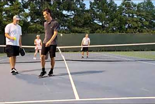 Lily / Ben vs Glenn / Rich All the good points August 8th Pickleball match play