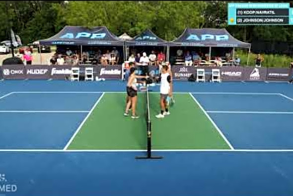 APP Chicago Pickleball Open - Johnson/Johnson vs Koop/Navratil