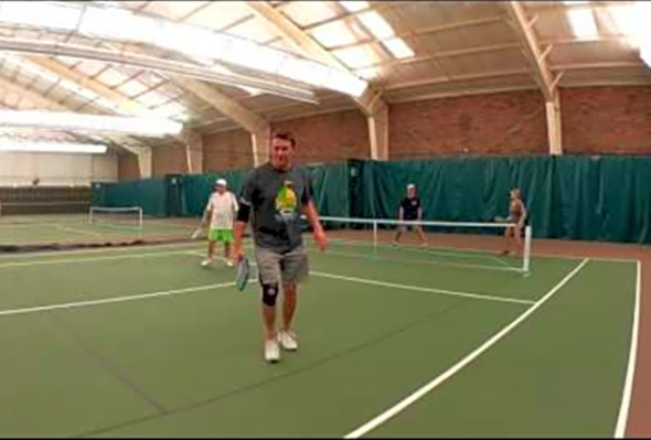 Mark Howard Jennifer Lincoln vs Bobby Thompson Mark VanMatre Pickleball