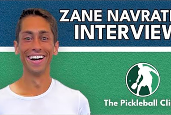 Zane Navratil&#039;s Spin Serve, Training Routine, and Mindset - The Pickleball Clinic Interview
