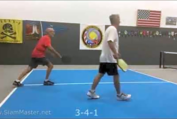 Turbo Warren Gebert Pete Previte Gordon G.G. Gebert VIPER Pickleball COURT Stuart, FL SlamMaster.net