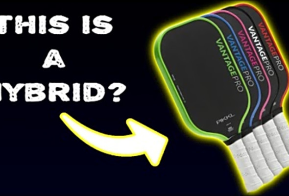 PIKKL Vantage Pro 16MM &amp; 14MM Pickleball Paddle Review: This Is A Hybrid??