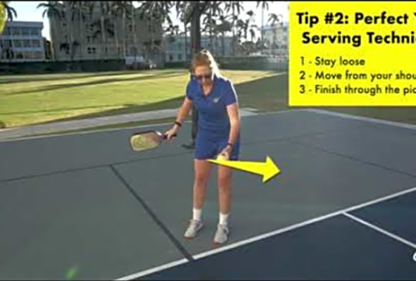 7 Pro Tips for a Killer Pickleball Serve