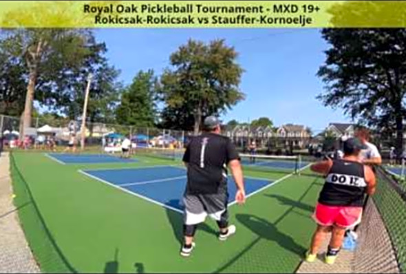 Royal Oak Pickleball Tournament - MXD 19 Rokicsak-RokicsakvsStauffer-Kornoelje
