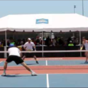 Awesome Rally From The 2016 US Open Mixed Doubles Gold Medal Match - Age 30
