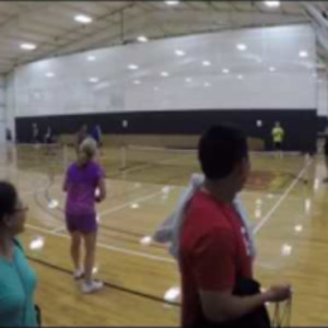 2016 Show me smash pickleball tournament MXD Jo Wright/Jeff Lauridsen vs...