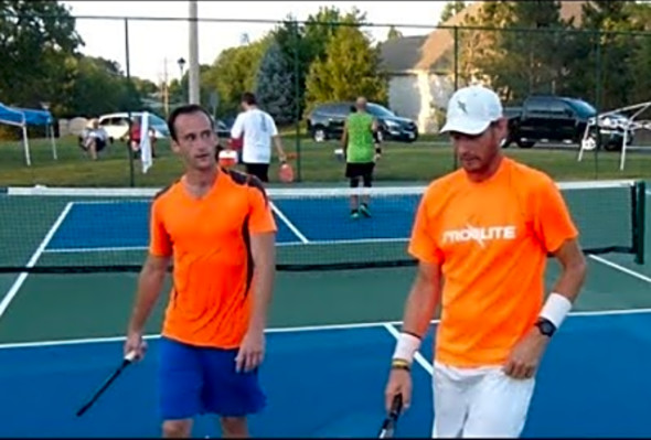 Lake Forest Pickleball-OMD BRONZE MEDAL Zac Shook/Mike Chapin v Dylan Frazier/Rich Geenen