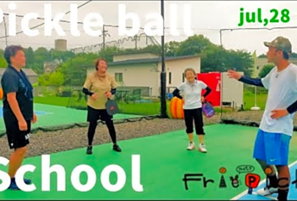 728Pickleball lesson in actionJnl.28
