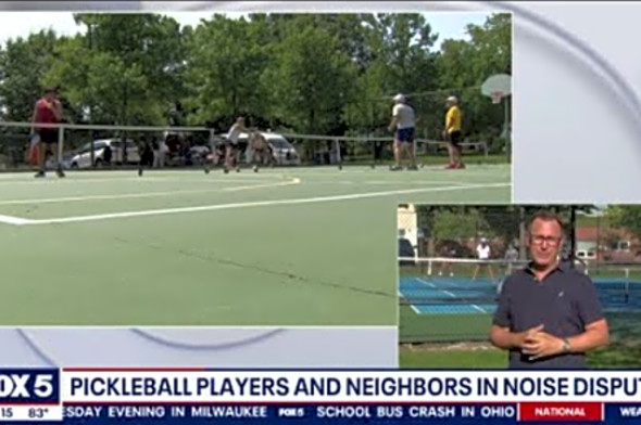 Arlington County to install acoustic fencing to quiet pickleball courts at Walter Reed Community Cen