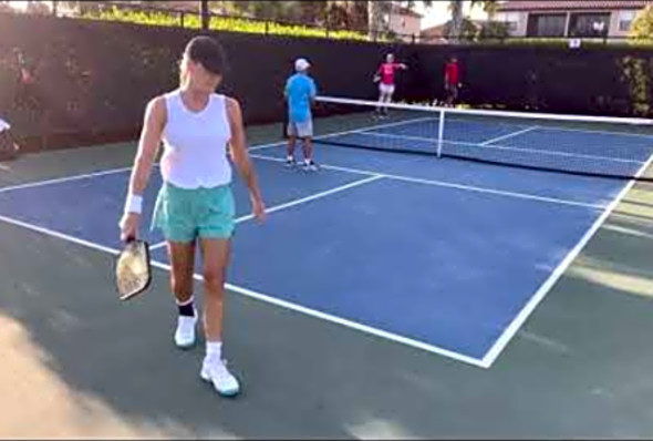 Sunday Morning Pickleball at Esplanade 7/3/22 (1)