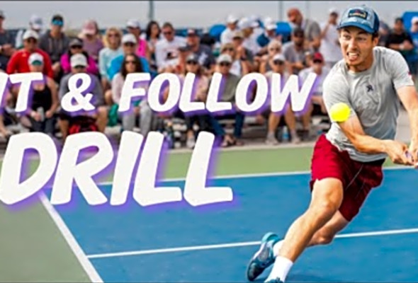 Hit &amp; Follow Drill - W/ Special Guest - PPA Pro: Alex Walker - Connor Garnett Pickleball