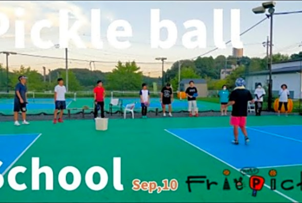 910Pickleball lesson in actionSep.10