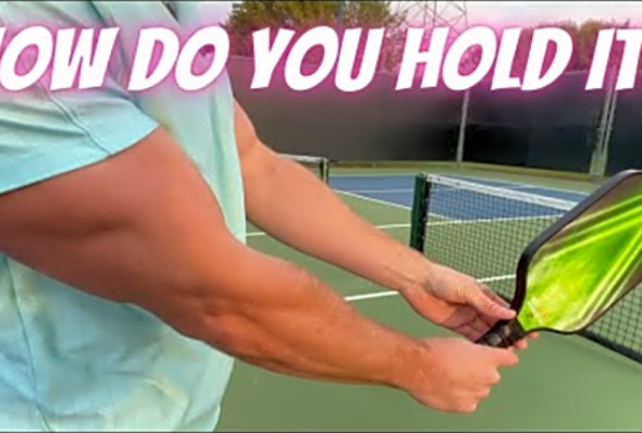 New Pickleball Grip Choices