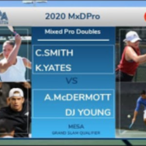 2020 PPA Mesa Qualifier MxDPro R1 C.Smith / K.Yates v A.McDermott / DJ.Y...