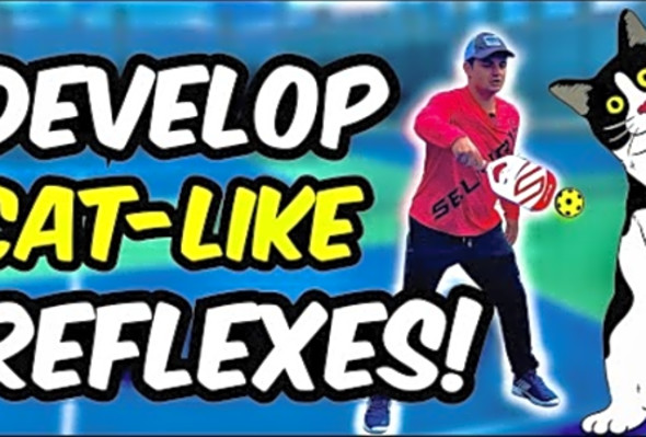 Improve Your Reflexes &amp; Win More Volley Battles (crucial pickleball tips)