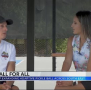 Pickleball for all: Anthony Ryan, first adaptive USA pickleball referee,...