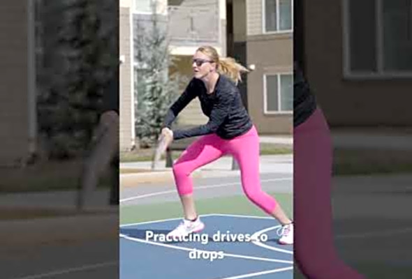Third Shot Drives to Fifth Shot Drops #pickleball #propickleball #pickleballskills
