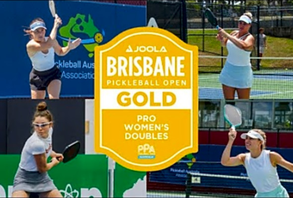 Turulja/Dalla-Bona vs. Hart/Dikosavljevic at the Brisbane Pickleball Open - Championship Match