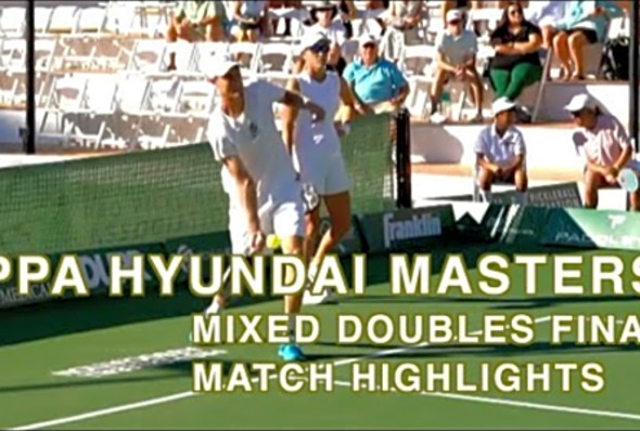 Match Highlights - PPA Masters Mixed Doubles GOLD Medal - Newman/Newman vs. Wright/Kovalova