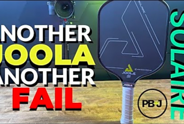 The Joola Solaire - Another Paddle that doesnt pass? Pickleball Paddle Review