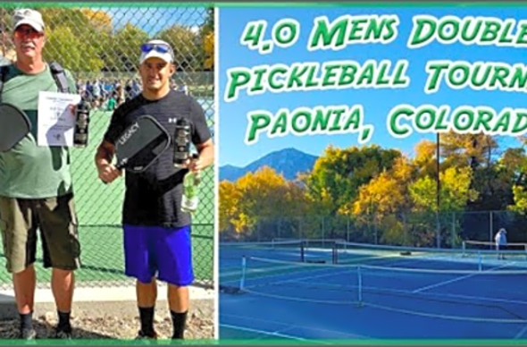 4.0 Paonia Pickleball Tournament Men&#039;s - October 2023