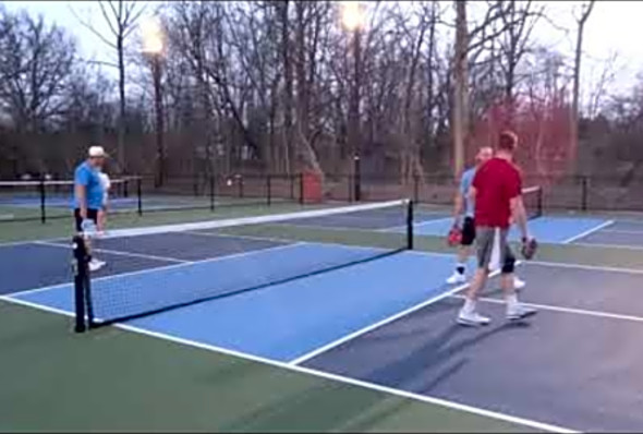 Clear Creek Park pickleball play