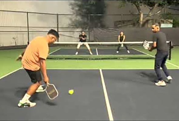 Practice - Pickleball Doubles Match 1 10.17.24