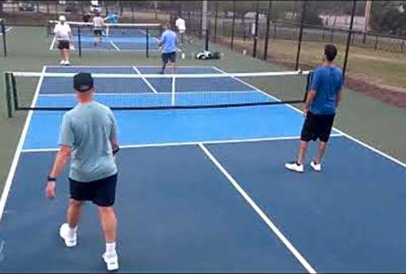 HARD DRIVES! 4.0 Pickleball Rec Game at Midway Park in Myrtle Beach, SC