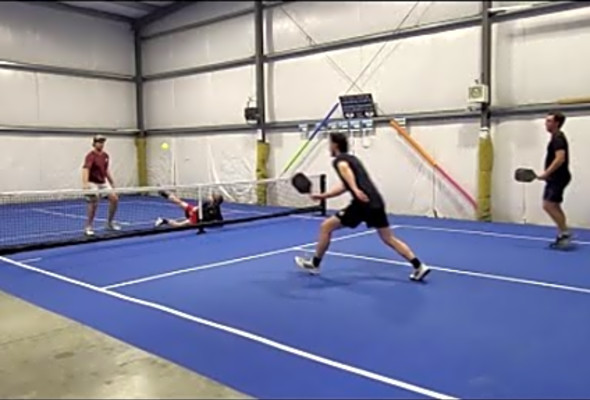 You Ain&#039;t NEVER Seen Rallies Like THIS Before: PICKLEBALL HIGHLIGHTS (High Level: 5.0) Dive Roll