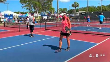 SEMIFINAL - MXD 4.0, 70-74 - 2025 Minto US Open Pickleball Championships
