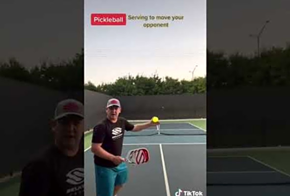 Want to move your opponent? #pickleball #pickleballhighlights #sport #pickleballers #paddlesport