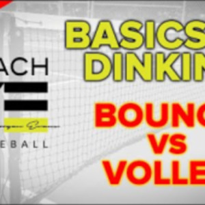 Basics of Dinking -Bounce VS Volley: APP Pickleball Coach&#039;s Corner ft Mo...