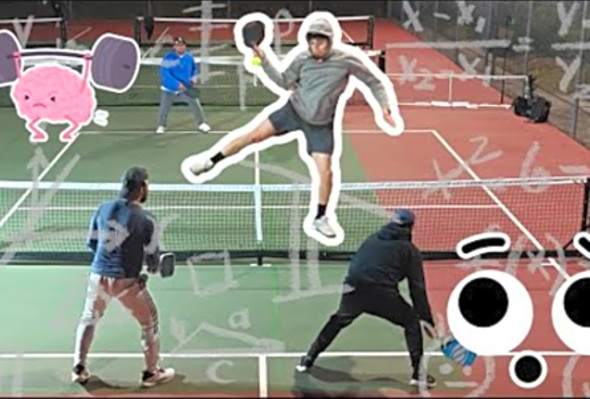 Playing Pickleball with ZERO Strategy - 3.5 Men&#039;s Doubles Pickleball Match
