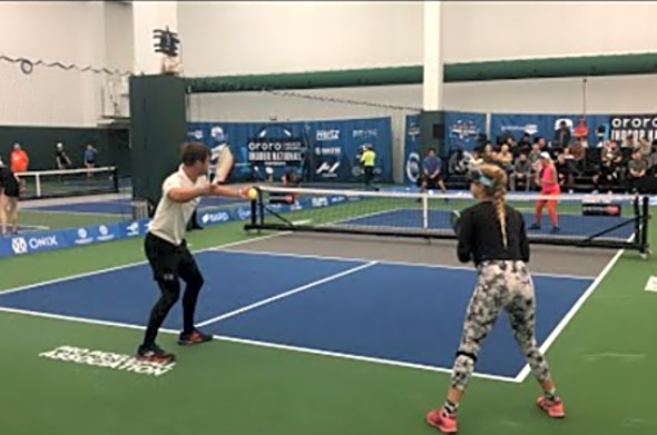 Waters/Johns vs Waters/Loong - PPA Indoor National Championships - Pro Mixed Doubles