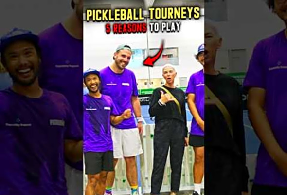 5 Reasons to Join Your First Pickleball Tournament!