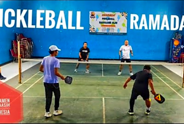 PICKLEBALL RAMADAN - MPC Iwan-Asep v Iman-Bastian #pickleballindonesia #pickleballtraveler
