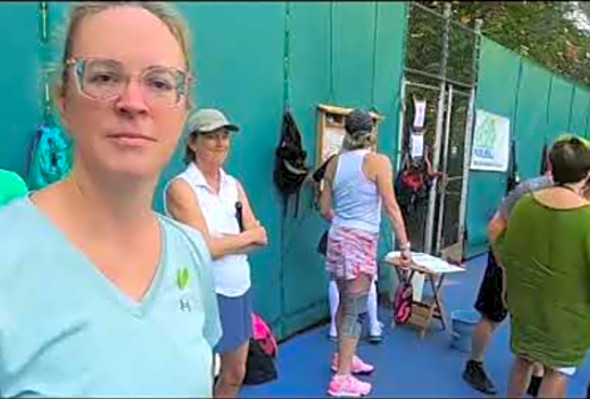 Labour day Pickleball at Murdo Frazer Park in BC Sep 02 2023