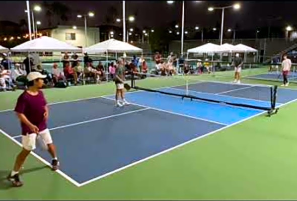 $2,000 Purse Gold Medal Match Open Doubles Pickleball CAPA Summer Open 2023 7/23/23