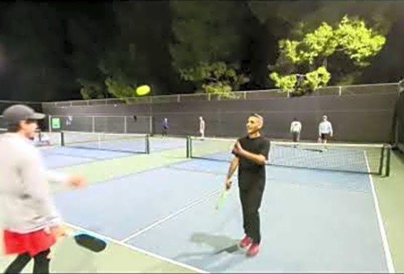 Bouquet Park Pickleball, Jeremy, Christian, Sam, Sean