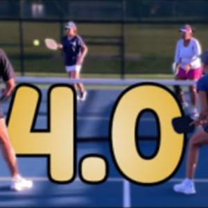 This is What 4.0 Pickleball Senior Women&#039;s Doubles Looks Like