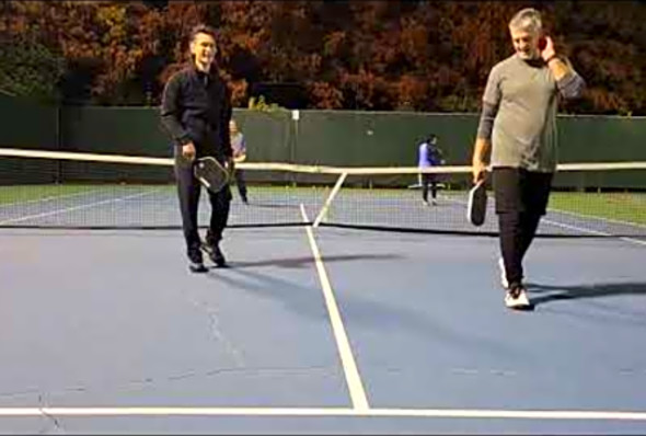 Lily / Ben vs Glenn / Rich All the good points Dec 10th Pickleball match play