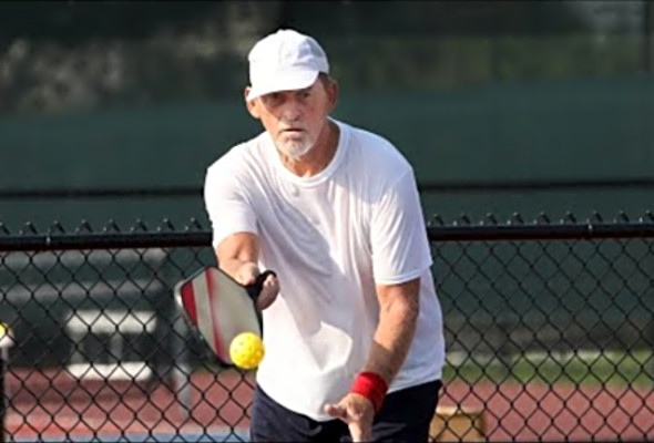 Live pickleball from Lefferson Park