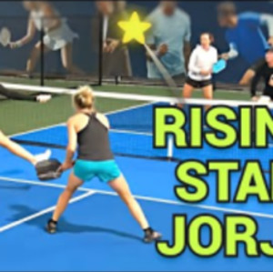 Rising Star Jorja in Pickleball Pro Women&#039;s Doubles