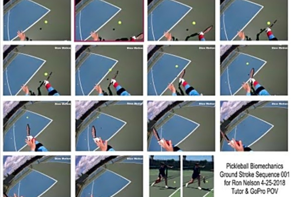 2018 04 25 Pickleball Biomech Ground Stroke Seq 001 Ron with GoPro POV