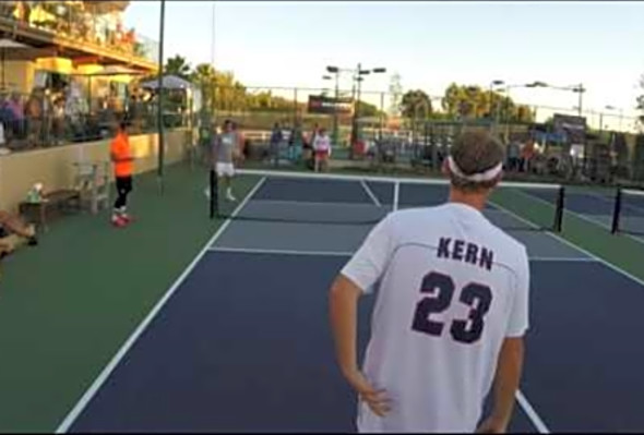 2017 So Cal Classic Pickleball Tournament MXD Pro FINAL Game 1 Kern/McGrath vs. Loong/Hamner