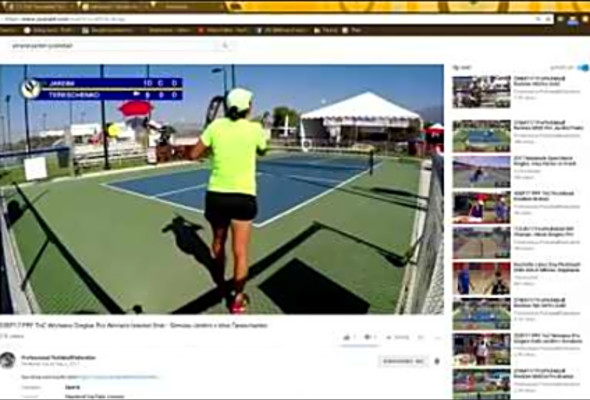 Pickleball Analysis: Simone Jardim Serve and Strokes