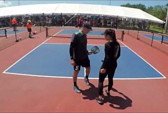 2023 US Open Pickleball Championships Mixed Doubles Pro R5